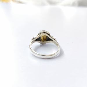 แหวนเงินแท้ 925 ประดับพลอยลาบราดอไรต์ งานแฮนด์เมด คอลเลคชั่นแหวนลาบราดอไรต์ แหวนเงินคุณภาพสูง เครื่องประดับเงิน ราคาขายส่ง - Product Image 4