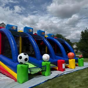 <span class=keywords><strong>Jeux</strong></span> de ballon gonflables 4 en 1, jeu de football gonflable, jeu de baseball gonflable <span class=keywords><strong>avec</strong></span> souffleur pour enfants et adultes - Product Image 5