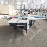 Machine à scie de Table coulissante pour le travail du bois, réglage du levage par moteur