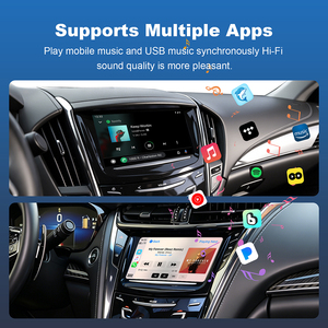 Rhythm Ahd Rear View <b>Camera</b> Voice Control <b>Wireless</b> Carplay Upgrade Module For Cadillac SRX XTS ATS CTS 8 inch screen - Product Image 3