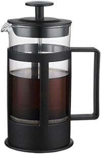 Cafetera Francesa Negra de 350 ml, Nueva, de Vidrio Borosilicato, Tetera - Product Image 6