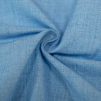 Tissu sergé professionnel 80 % polyester 20 % coton teint en fil – Absorbant l'humidité, facile à coudre pour les commandes de vêtements en gros