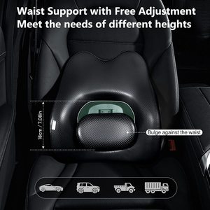 เบาะรองหลังเมมโมรี่โฟม Sanlead <span class=keywords><strong>ส</strong></span>ำหรับเบาะ<span class=keywords><strong>รถ</strong></span>ยนต์ Audi ระดับหรู ช่วยรองรับหลัง<span class=keywords><strong>ส</strong></span>่วนล่างและเอว พร้อมปรับระดับความ<span class=keywords><strong>ส</strong></span>ูงได้ฟรี - Product Image 5