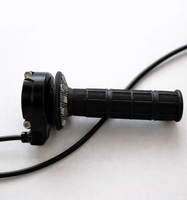 Neuestes Design: Vollständig gedrehter Surron-Style Gasgriff mit Schlüsselzündung und Lenkergriff für Ridstar Q20/Q20Pro/H20 Elektro-Dirtbike