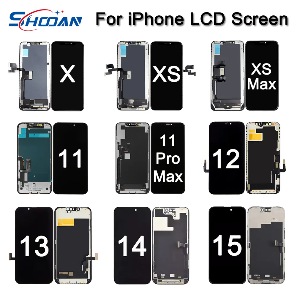 Prezzo all'ingrosso del telefono cellulare display LCD digitalizzatore per iPhone 12 / 12 Pro lcd Touch screen assemblaggio