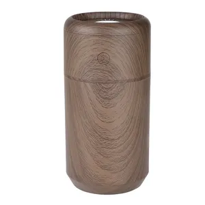 Factory Sale Usb Diffuser Portable Freshener Humidifier Car Air Wood Ultrasonic Aroma Humidifier With Led Night Light