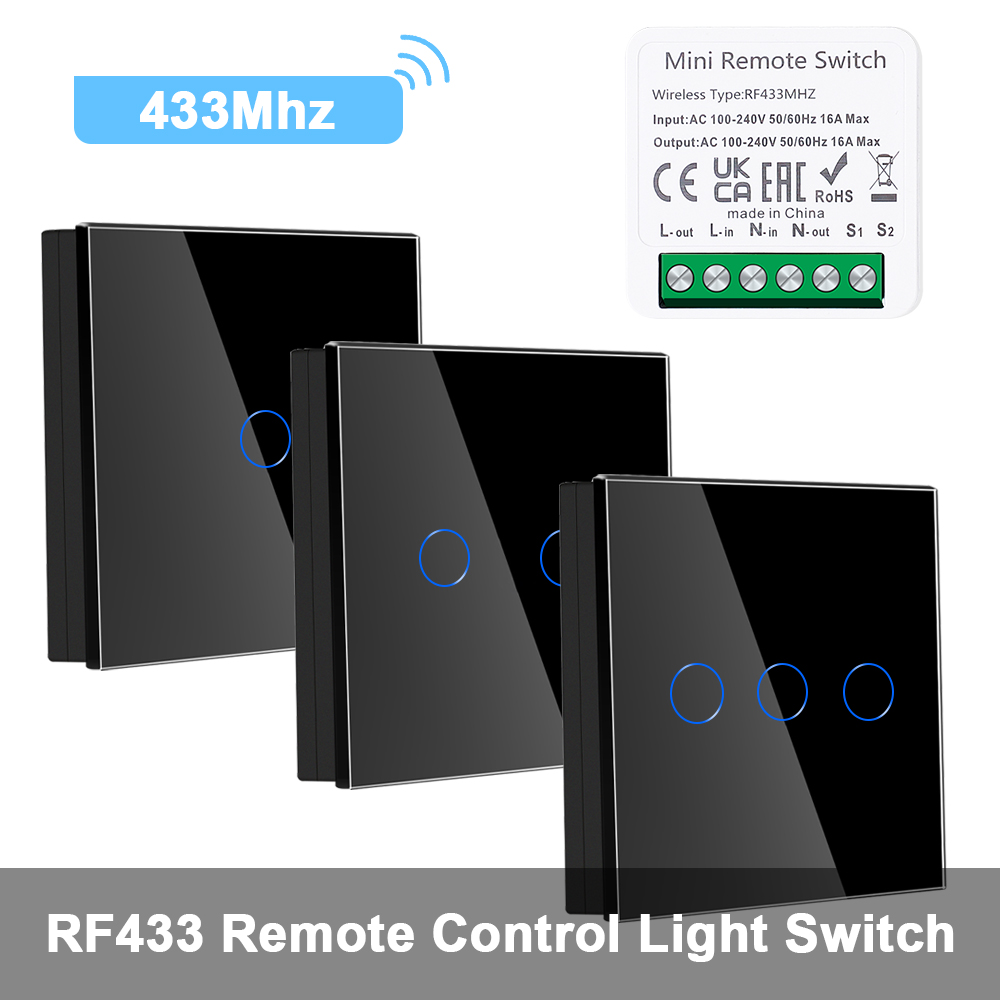 wifi switch 433mhz 120v 10a