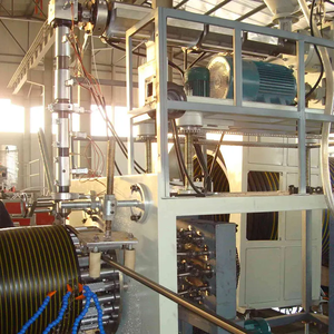 HDPE PE PP Wasserrohr-Tropfbewässerungs-Extrusionslinie mit Hoher Produktivität, Lager für Motor, PLC, Pumpe, Motor der Marke <span class=keywords><strong>AMCO</strong></span> - Product Image 4