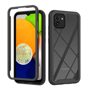 Pour Samsung A03 A26 5G étui de téléphone antichoc robuste avec cadre avant PC résistant pare-chocs en TPU couverture arrière pour A03 A36 A56 5G - Product Image 1