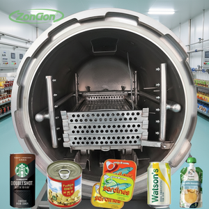Pulvérisation cornue stérilisateur autoclave bouteilles en verre nid d'oiseau concombre de mer sauces premium aliments pour bébés contenants en plastique salades confitures - Product Image 1