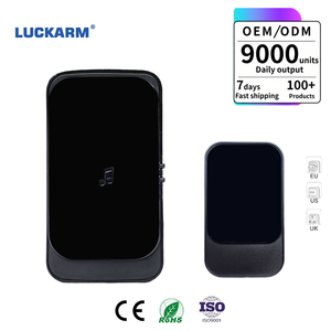 <span class=keywords><strong>Campanello</strong></span> <span class=keywords><strong>Autoalimentato</strong></span> con Controllo Remoto Wireless a Lunga Distanza 100m, <span class=keywords><strong>Campanello</strong></span> a Energia Cinetica per Casa e Hotel - Product Image 1