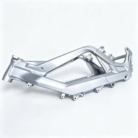 Cadre principal, bras oscillant, sous-cadre, support de siège, pièces métalliques solides pour moto électrique tout-terrain SurRon Light Bee LBX