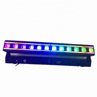 Projecteur LED professionnel pour discothèque, 12x40W 4-en-1 RGBW, CRI élevé 85, contrôle par points, zoom, wash, tête mobile, matrice de fond, DMX, pour scène et mur