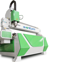 Routeur CNC à table de travail sous vide Quantum Laser MH-R1325SA avec broche à refroidissement par eau pour le travail du bois, de l'acrylique et du MDF
