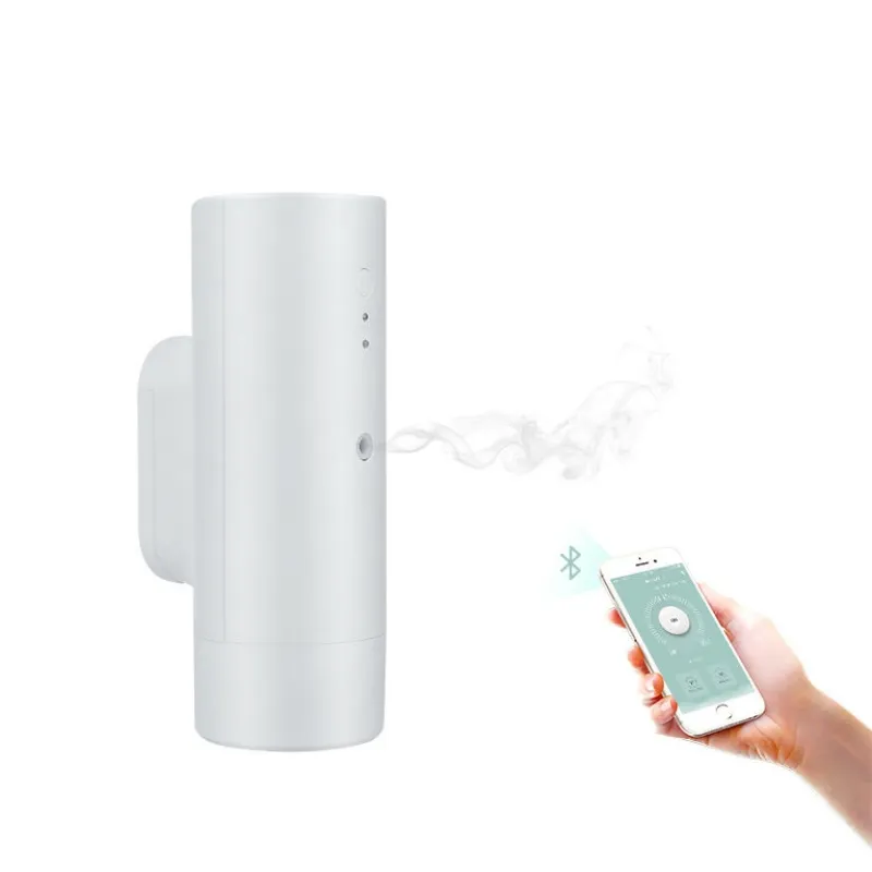 Nebulizador de aroma usb-c inalámbrico con bluetooth, difusor de aceite esencial sin agua, 130ml