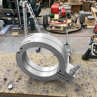 Outil de coupe fixe de tuyau de guidage de scie pratique pour tuyaux métalliques à paroi mince