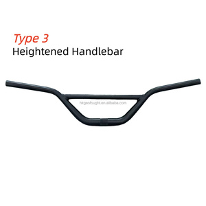 Guidon surélevé en alliage d'aluminium pour trottinette électrique, pièces de rechange pour assemblage DIY et réparation de trottinettes - Product Image 3