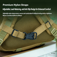 Sangles en nylon résistantes avec boucle en plastique pour tente de camping, tapis imperméable et sac à dos de randonnée