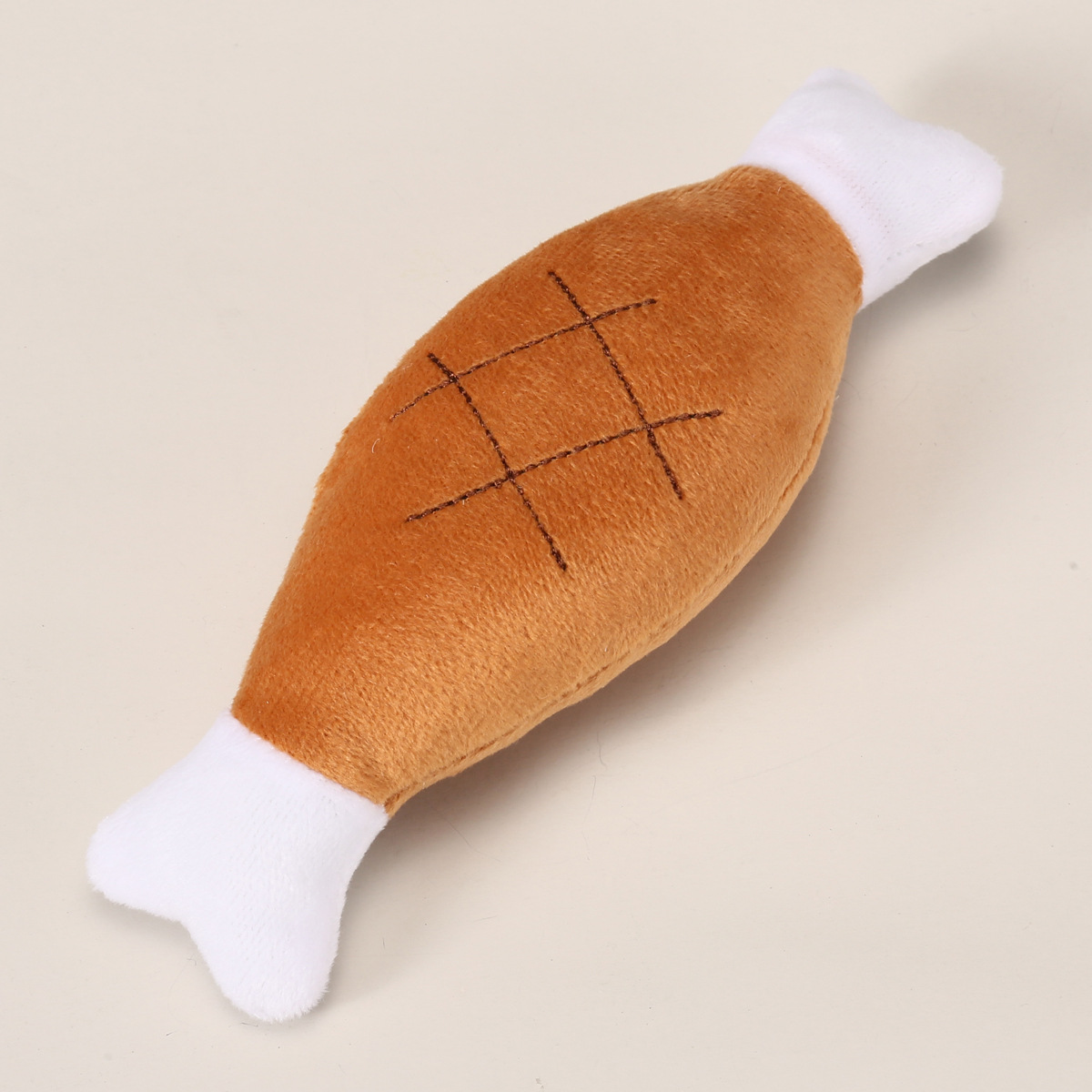 Double-bone chicken leg with a loud sound