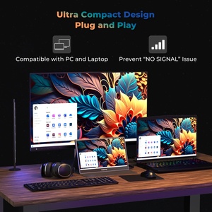 Portable 15.6-Inch 1080P Ultra-Thin IPS Display Laptop <strong>with</strong> Type C Interface Additional Second Screen Travel Portable <strong>Monitors</strong> - Product Image 2