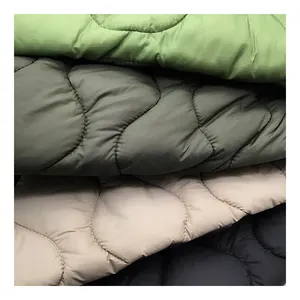 Customized 20D 400T High Density Smooth FD Nylon Taffeta Cotton-proof Cired Quilting Fabric For Jacket