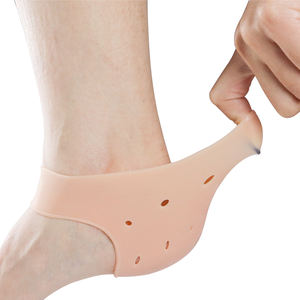 حماة كعب سيليكون مريحة النعال الأكمام قابل للغسل الجوارب النوم لتمزق التهاب اللفافة الأخمصية حامي الكراك كعب - Product Image 4