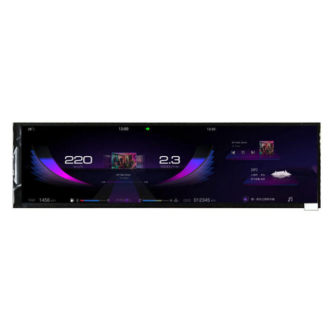 Zhaoxin 8.8 Inch Bar Display 1920x480 Stretched Bar LCD With Driver Board For Automotive Display