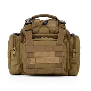 Molle-bolsa de mensajero multifuncional para cámara, bandolera de hombro, cruzada