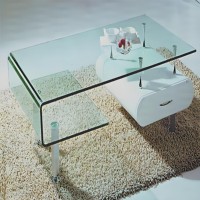 Plateau de table en verre trempé poli, forme personnalisée, verre de sécurité transparent pour la décoration de table et de mobilier domestique