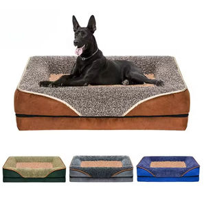 Cama compresible de moda para perros grandes y medianos, alfombrilla ecológica para mascotas, nido de gato lavable, cartón de esponja cuadrada - Product Image 2