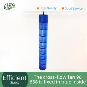 Ventola a Flusso Incrociato 92*494 con Rotore Fissato Internamente per Condizionatore d'Aria Blu, Componenti per Ventilazione ad Alta Vendita - Product Image 2