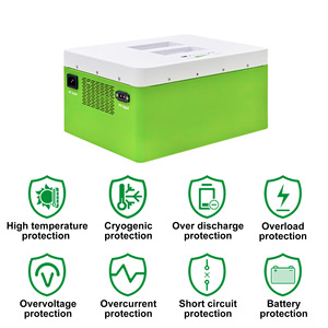 Portable 300W centrale solaire Rechargeable sauvegarde Lifepo4 batterie générateur d'urgence contrôleur MPPT fonctionne panneau solaire voiture - Product Image 3