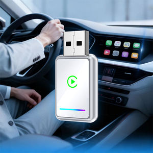 Adaptateur sans fil SilveryAuto Connect Carplay 2 en 1 pour CarPlay sans fil et Android Auto, pour mise à niveau du CarPlay filaire d'origine - Product Image 1