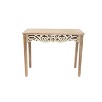 Meuble parfait, style européen, design luxueux, table console d'entrée OEM, table console en bois avec miroir, ensemble pour salon