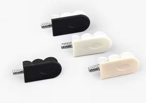 3-in-1 <b>Plastic</b> Steel Cabinet Door Lift System Furniture <b>Brackets</b> Connectors Plating Hardware Non-Detachable Design Single Damper - Product Image 6