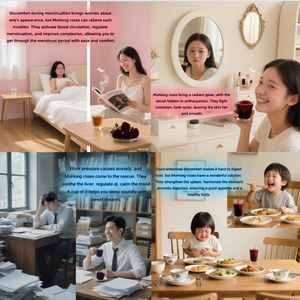 Yunnan liofilizado Mohong Rose-extracto de planta de alimentos Rose Tea Flower Gift Packing Blooming Tea - Product Image 2