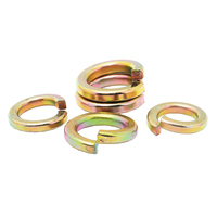 DIN127 GB93 GB859 Black Oxide Zinc Plated Carbon Steel Spring Washer Galvanized Steel Spring Lock Washer