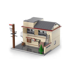 ชุดของเล่นตัวต่อ C61031W จาก Cada Initial-D <span class=keywords><strong>Fujiwara</strong></span> ร้านขายเต้าหู้แบบ DIY บล็อกตัวต่อสร้างวิวถนน - Product Image 2