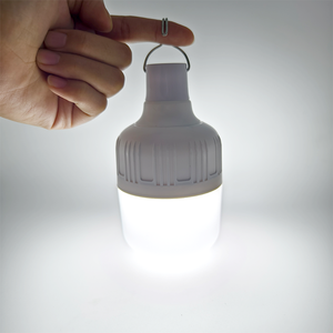 مصباح LED محمول للتخييم في الهواء الطلق مع جهاز تحكم عن بعد، قابل لإعادة الشحن عبر USB، إضاءة بلاستيكية محمولة - Product Image 4