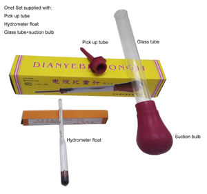 Testeur de batterie antigel portable testeur d'hydromètre numérique hydromètre de batterie de voiture avec batterie Li - Product Image 3