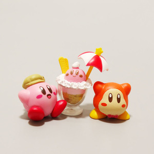 Figuras de Acción de Anime 3D al por Mayor, Lindas Figuras de Acción de Dibujos Animados de <span class=keywords><strong>Kirby</strong></span>, Accesorios Personalizados para Automóviles, Figuras de Acción para Niños, Juguetes de Regalo - Product Image 2