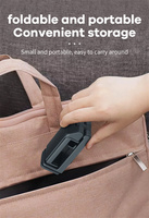 Support de téléphone portable pour avion, support de voyage portable, support de bureau, support pliable réglable et rotatif pour selfie, support de siège de train
