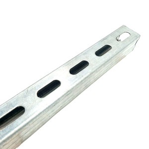 Perfil de Acero Inoxidable de Alta Calidad Tipo C, Perfil Ranurado, Perfil de Canal - Product Image 1