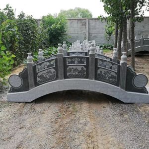 <span class=keywords><strong>Pont</strong></span> en pierre de marbre blanc Parc en arche de pierre <span class=keywords><strong>Petit</strong></span> <span class=keywords><strong>pont</strong></span> en pierre chinois extérieur Décoration de villa de <span class=keywords><strong>jardin</strong></span> en marbre - Product Image 6