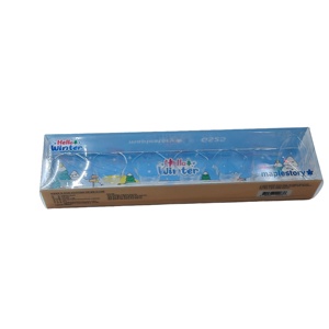 Poupée d'<span class=keywords><strong>action</strong></span> de Noël transparente personnalisée Anime Figure Champignons Jouet Cadeau Affichage Blister Pp Pvc Pet Boîte d'emballage en plastique transparent - Product Image 5