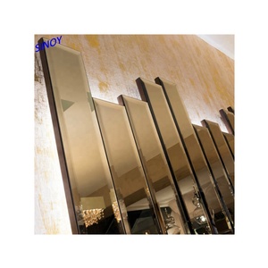 SINOY Euro Bronze <b>Mirror</b> <b>Sheet</b> 3-6mm Solid Structure for Hotel Decorative Wall <b>Mirrors</b> - Product Image 1