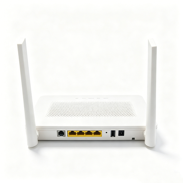 HG8145V5 ONT XPON ONU 4GE+1POTS+USB Dual Band 2.4G/5G WiFi 5 Fiber Optic Modem Router English Version EG8145V5 HS8145V5
