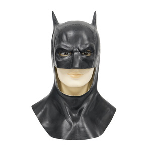 Masque en latex Batman 28x42 cm en émulsion pour accessoires de costume de fête d'Halloween - Product Image 2