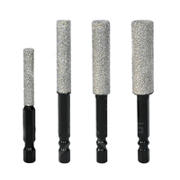 Bâtons abrasifs hexagonaux Csd Modèle 104 pour perceuse électrique et meuleuse d'angle – Outil multifonction spécial pour le meulage et le rainurage de pierre