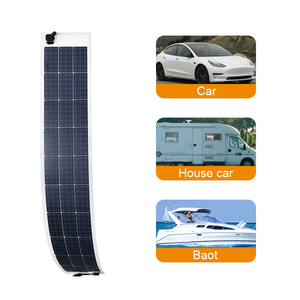 Panneaux solaires monocristallins flexibles et minces 85W, efficacité 21%, 1,3 kg légers, pour espaces étroits, caravane, camping-car - Product Image 4